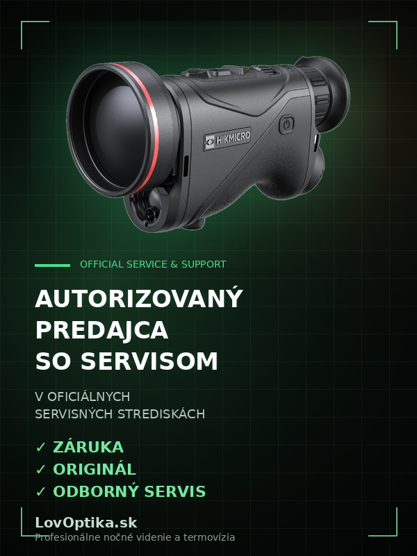 Autorizovaný predajca so servisom v oficiálnych servisných strediskách
