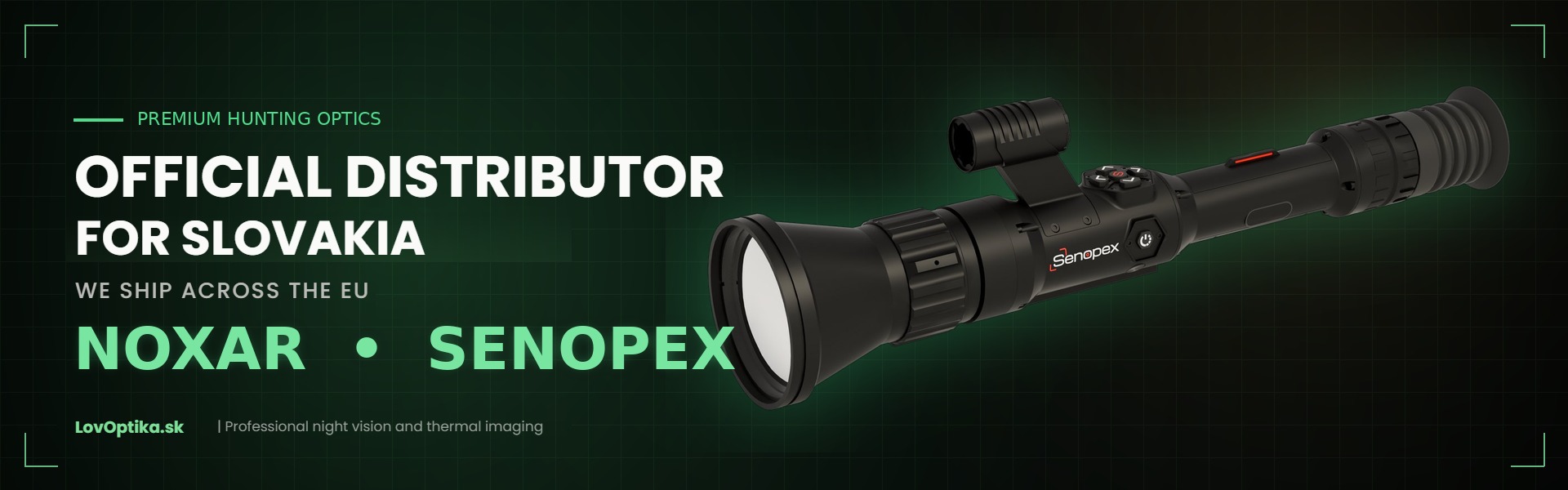 Official distributor for Slovakia of Noxar and Senopex