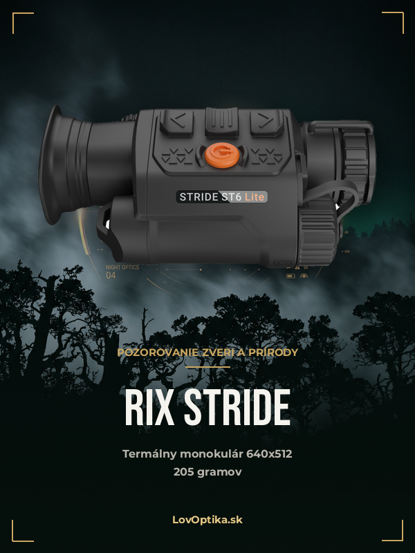 RIX STRIDE - termálne monokuláre na pozorovanie zveri