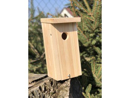 Budka pro sýkorky - natural