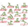 Termohrnek „Yoga Frogs“ – hravá energie
