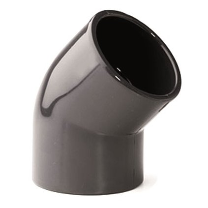 Koleno 45° lep/lep - průměr 75 mm - PT