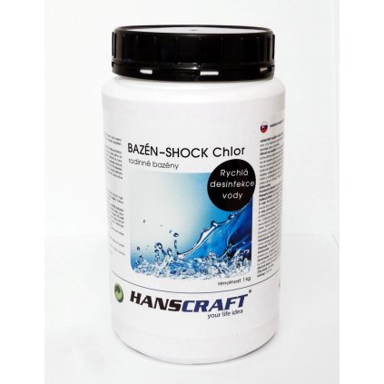 1298 314114 00 hanscraft chemie bazen shock chlor 1kg