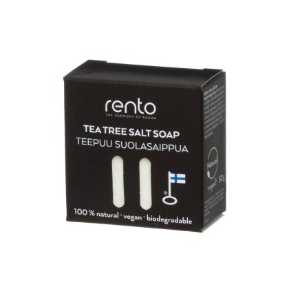 RENTO Saunové solné mýdlo 50g - Tea Tree