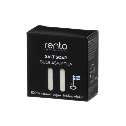RENTO Saunové solné mýdlo 50g - Sůl