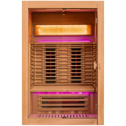 1224 infrasauna prowell z2 cedr redglass s rlt filtrem