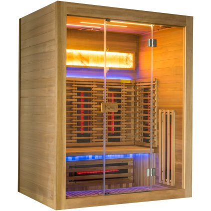 1395 2 infrasauna prowell z3 cedr redglass s rlt filtrem