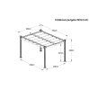 hliníková pergola LANITPLAST SOLO 4x3 m LG2080