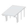 carport KARIBU BASIC 2 (62033) LG1901