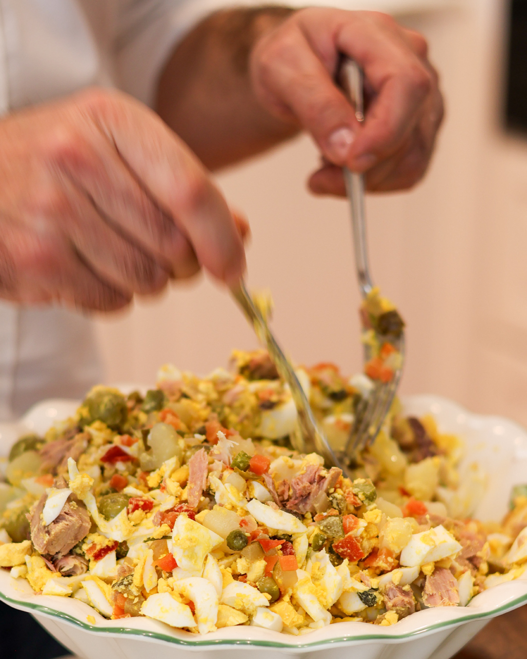 Ensaladilla Rusa neboli bramborový salát po španělsku