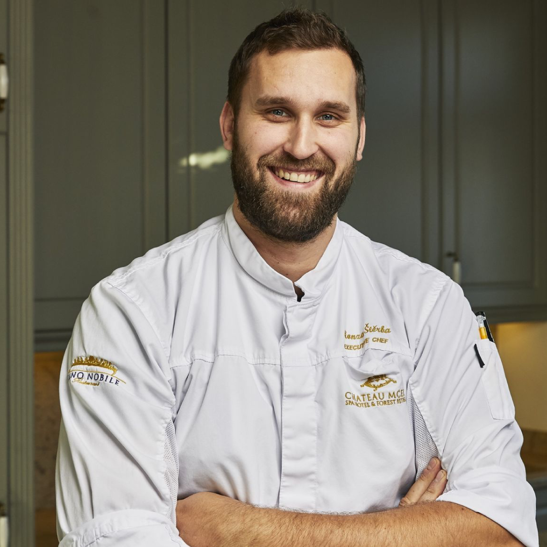 Jan Štěrba, šéfkuchař restaurace Piano Nobile Chateau Mcely