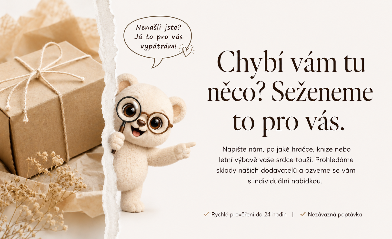 Poptávka produktů a značkových hraček pro děti na e-shopu LOZEA.cz