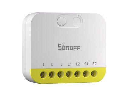 Dvoukanálový mini spínač bez N Sonoff MINI-ZB2GS-L ZigBee