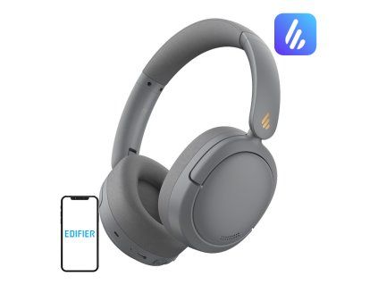 Wireless headphones Edifier W800BT Pro, ANC (grey)