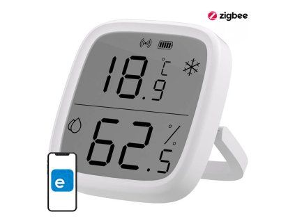 Chytrý senzor teploty a vlhkosti ZigBee LCD Sonoff SNZB-02D