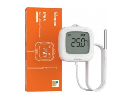 ZigBee LCD teplotní senzor Sonoff SNZB-02LD (se sondou)