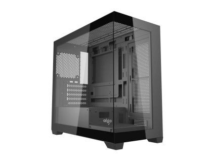 DarkFlash C218M Počítačová skříň + 6 ventilátorů ARGB černá