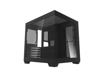 DarkFlash C275P Počítačová skříň bez ventilátorů černá