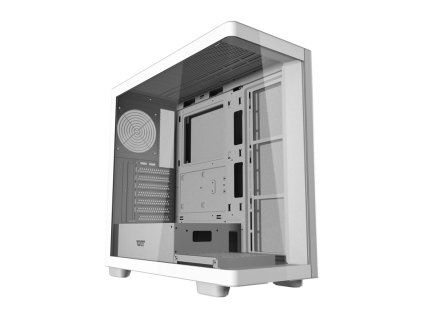 DarkFlash DS900G Počítačová skříň bílá