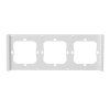 Frame for M5 80 smart wall switch 3-way triple SONOFF M5-3C-80-FW (white)