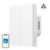 Smart wall switch SONOFF M5-2C-80W Matter (2-channel, to frame)