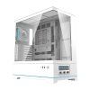 DarkFlash DY451 PRO Počítačová skříň + ventilátor bílá