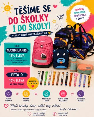 Ano… je to teď všude kolem nás. Začátek školního roku se blíží a školní výbava zaplavila internet. Ale víte co? Má to svůj...