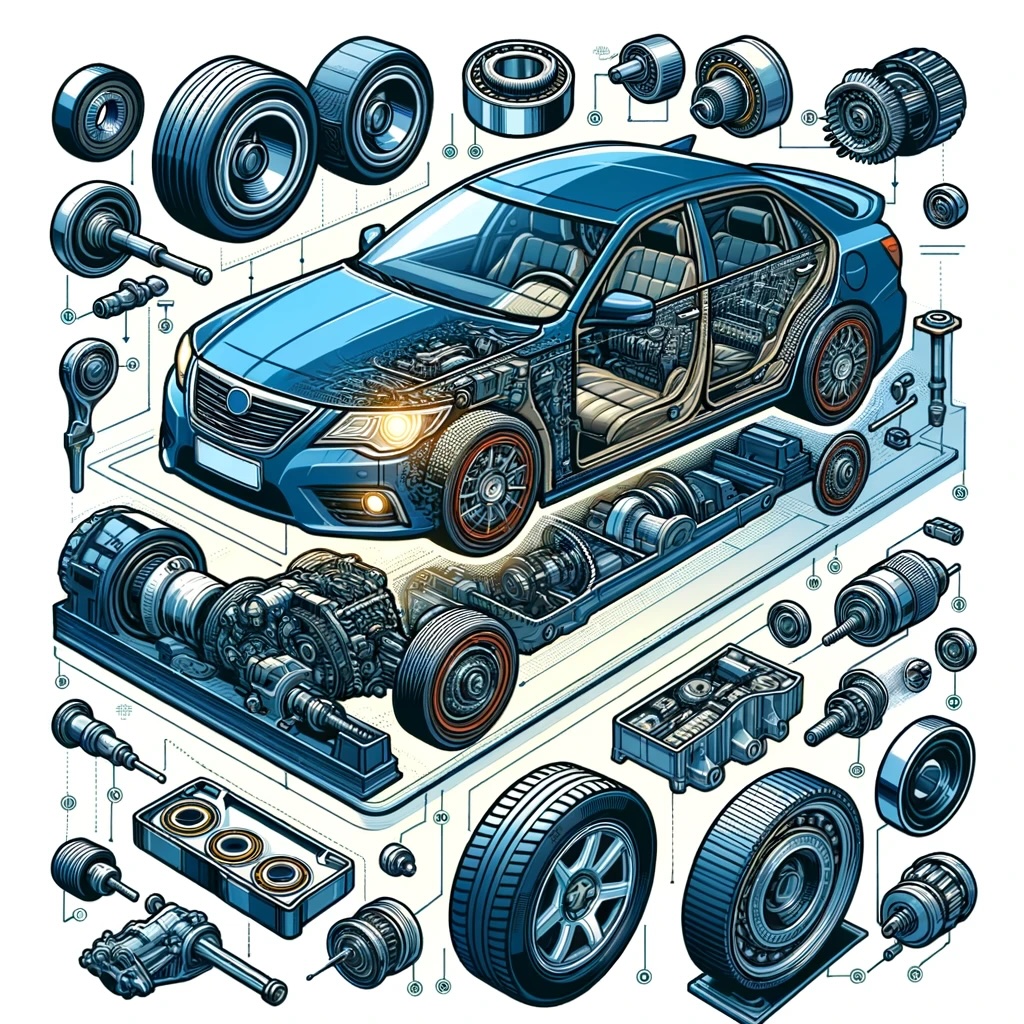 Aplikace ložisek v automobilovém průmyslu: Co byste měli vědět