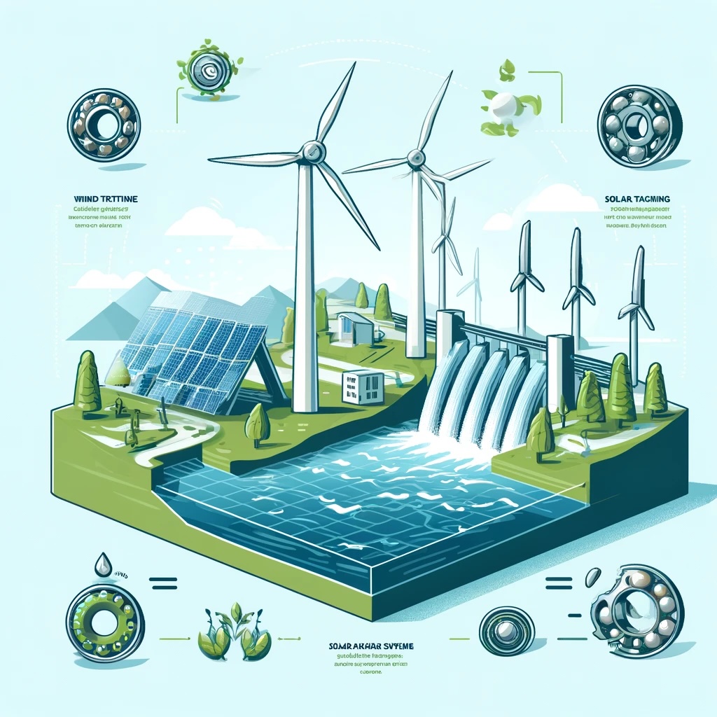 Ložiska jako klíč k efektivitě obnovitelné energetiky