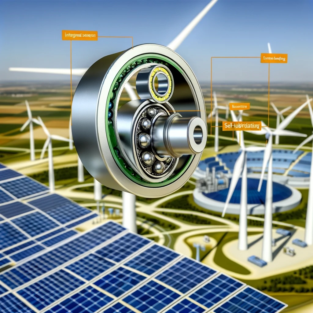 Ložiska v energetickém průmyslu: Nezbytný prvek pro udržitelnost a spolehlivost