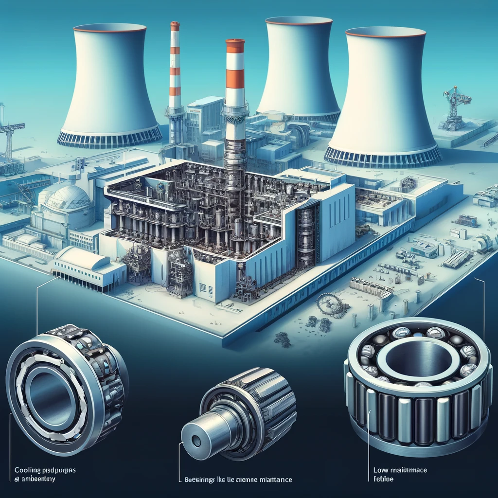 Zvyšování bezpečnosti a účinnosti v jaderných elektrárnách: Role ložisek