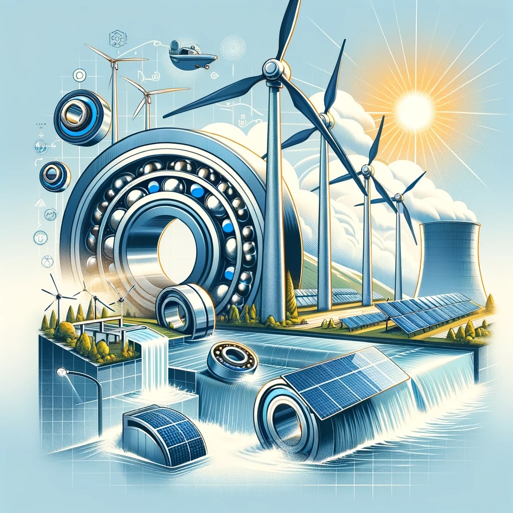 Význam ložisek v obnovitelné energetice: Příspěvek k efektivitě a spolehlivosti