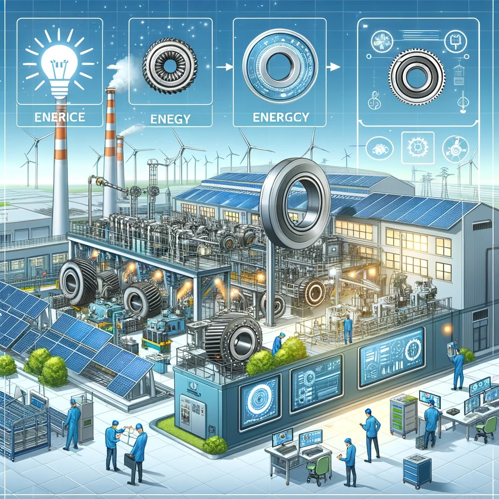 Optimalizace energetické účinnosti ve výrobě ložisek: Strategie a technologie