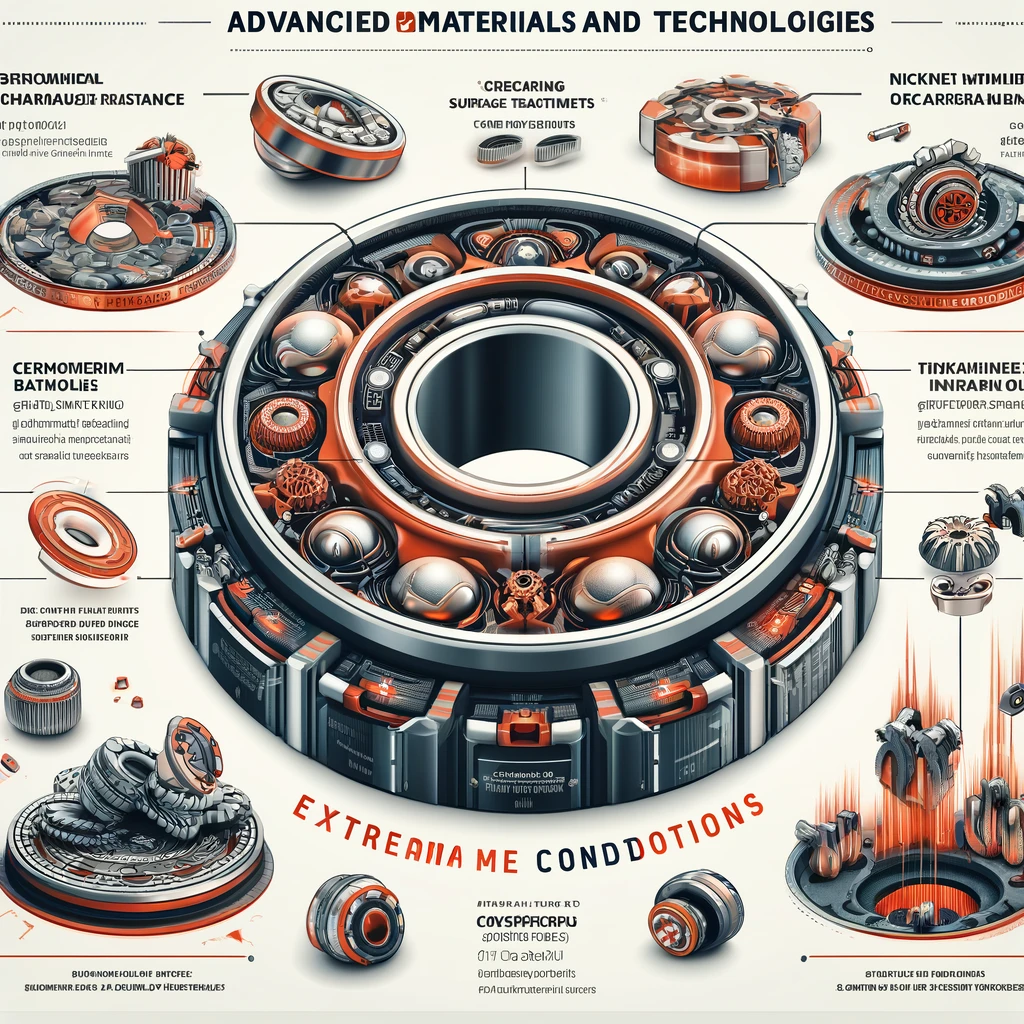 Zvýšení odolnosti ložisek v extrémních podmínkách: Nové materiály a technologie