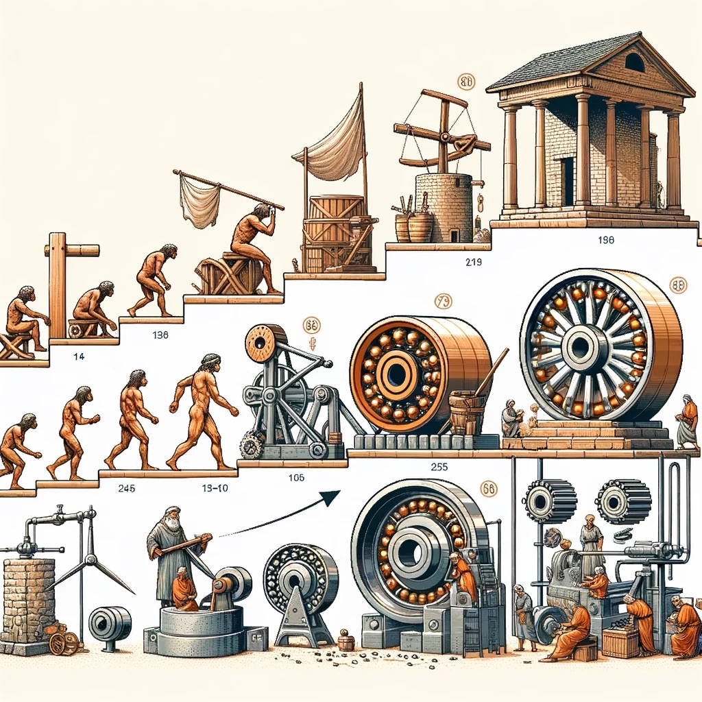 Historie ložisek: Od starověku po moderní technologie