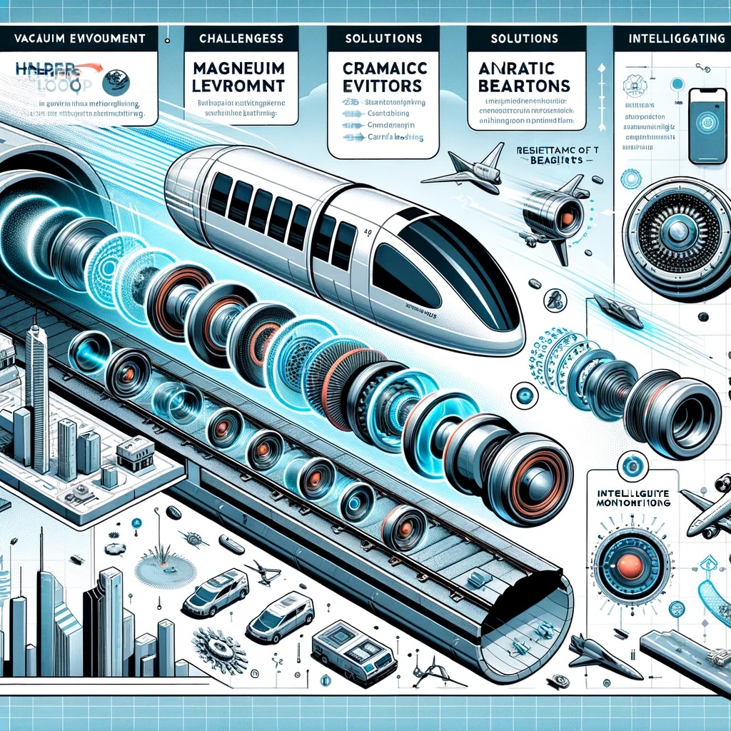 Ložiska pro Hyperloop: Technologie přenosových systémů budoucnosti