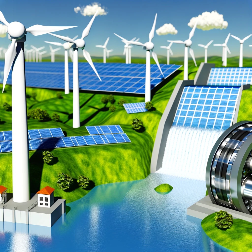 Použití ložisek v obnovitelných zdrojích energie