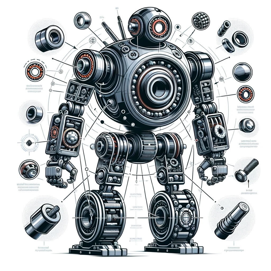 Úloha ložisek v robotice: Přesnost a spolehlivost v pohybu