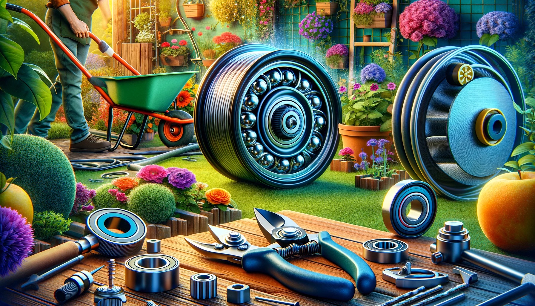 How Bearings Can Enhance Your Gardening Tools