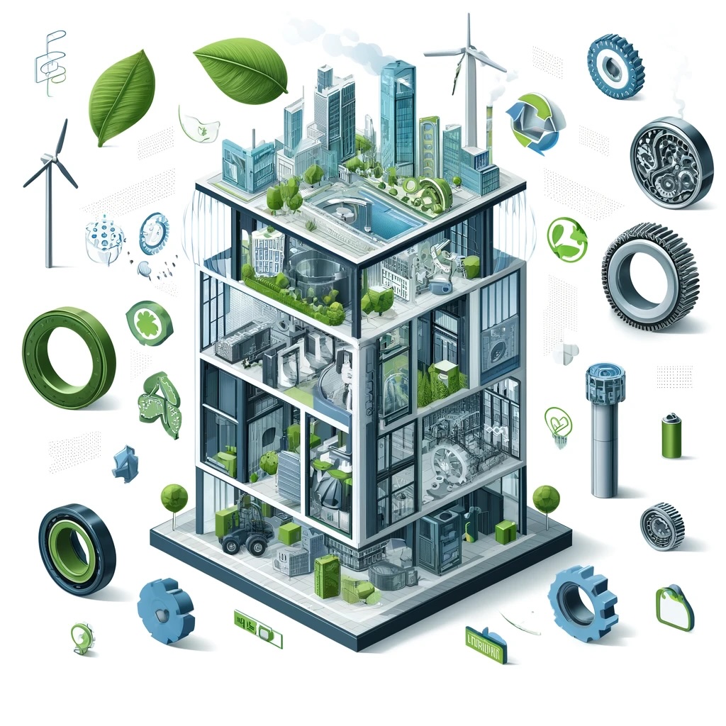 Ložiska a udržitelná architektura: Zlepšení energetické účinnosti budov