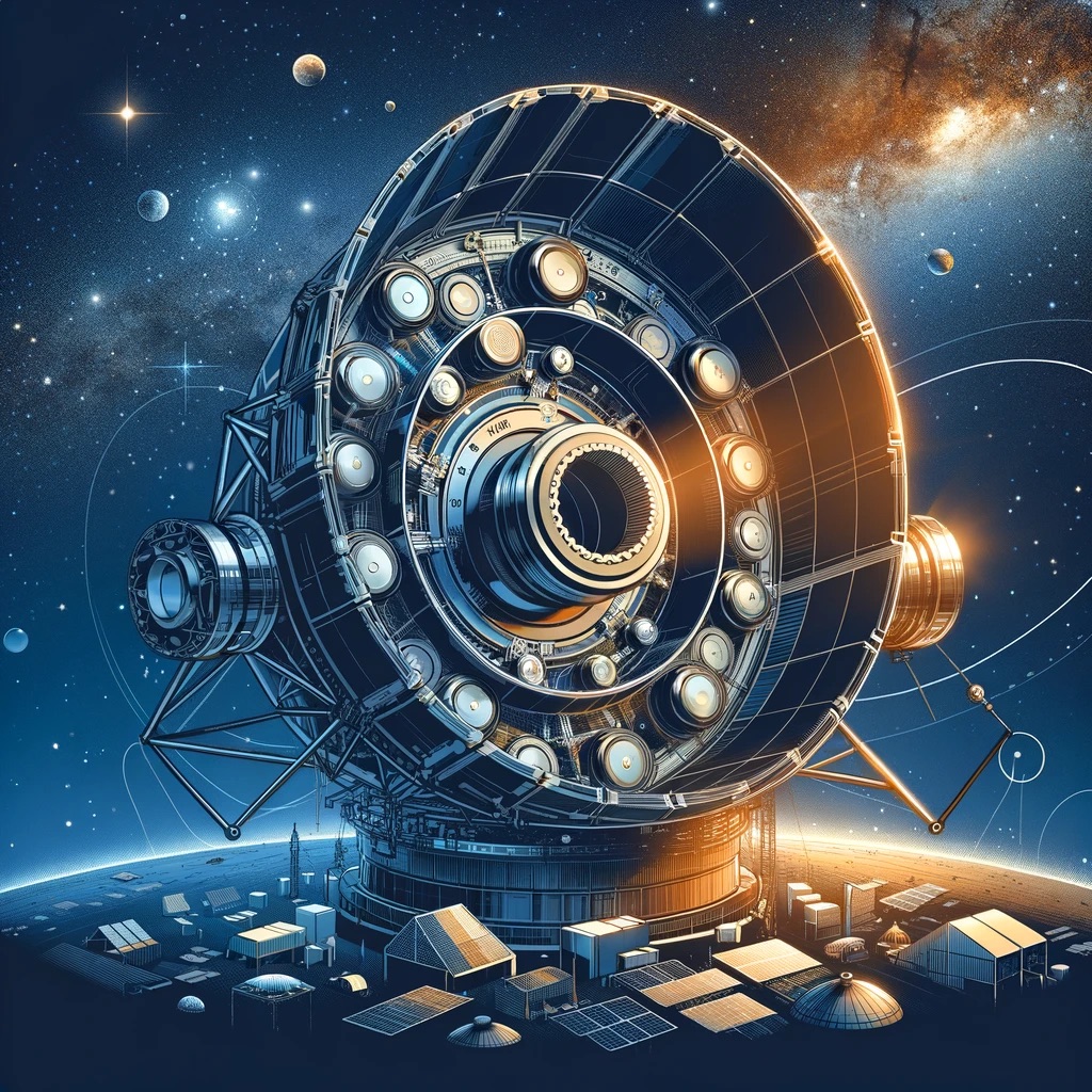 Ložiska ve vesmírných teleskopech: Zvyšování přesnosti a stability při pozorování vesmíru