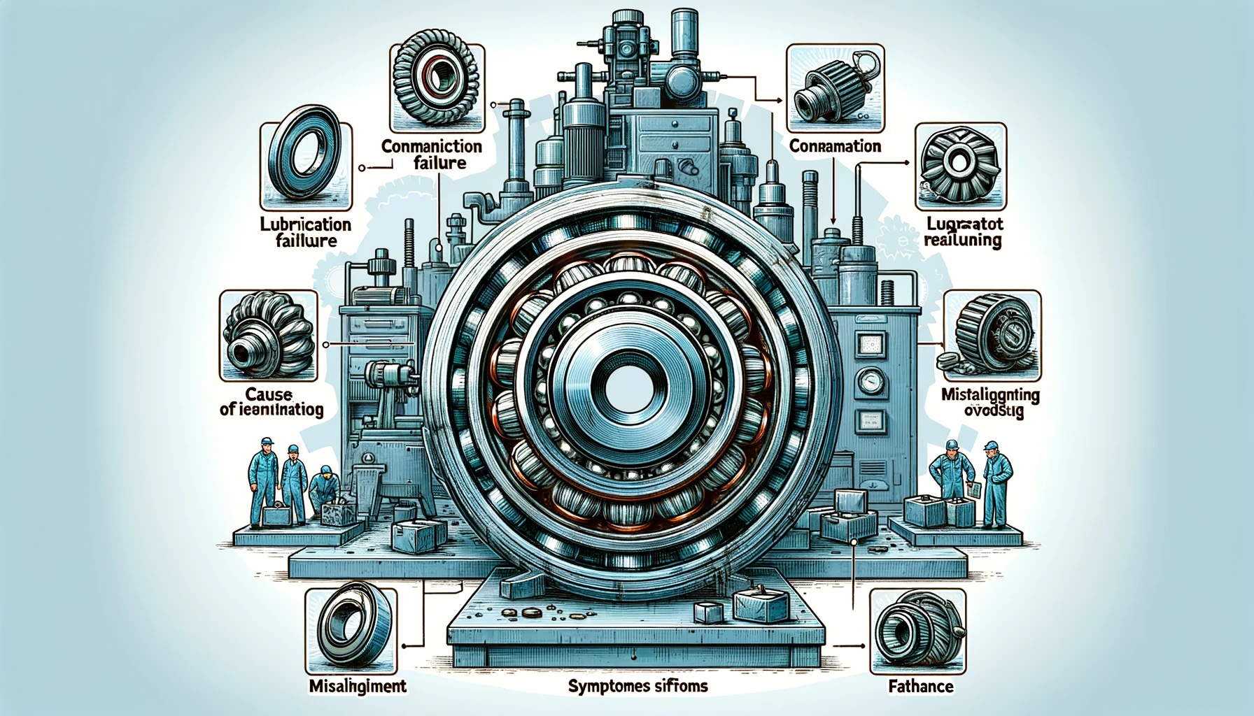 How to Diagnose and Fix Common Bearing Failures in Industrial Equipment