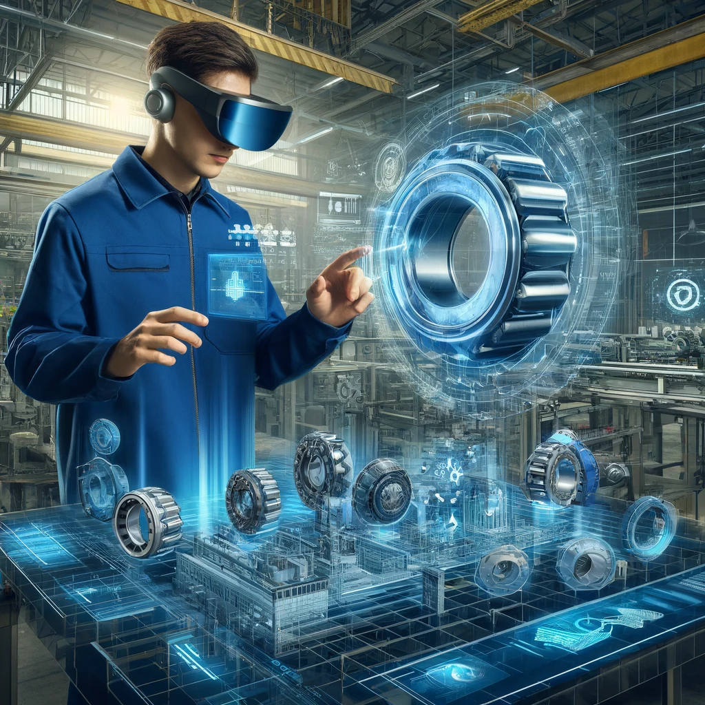 Rozšířená realita (AR) ve výrobě ložisek: Převratná technologie pro průmysl