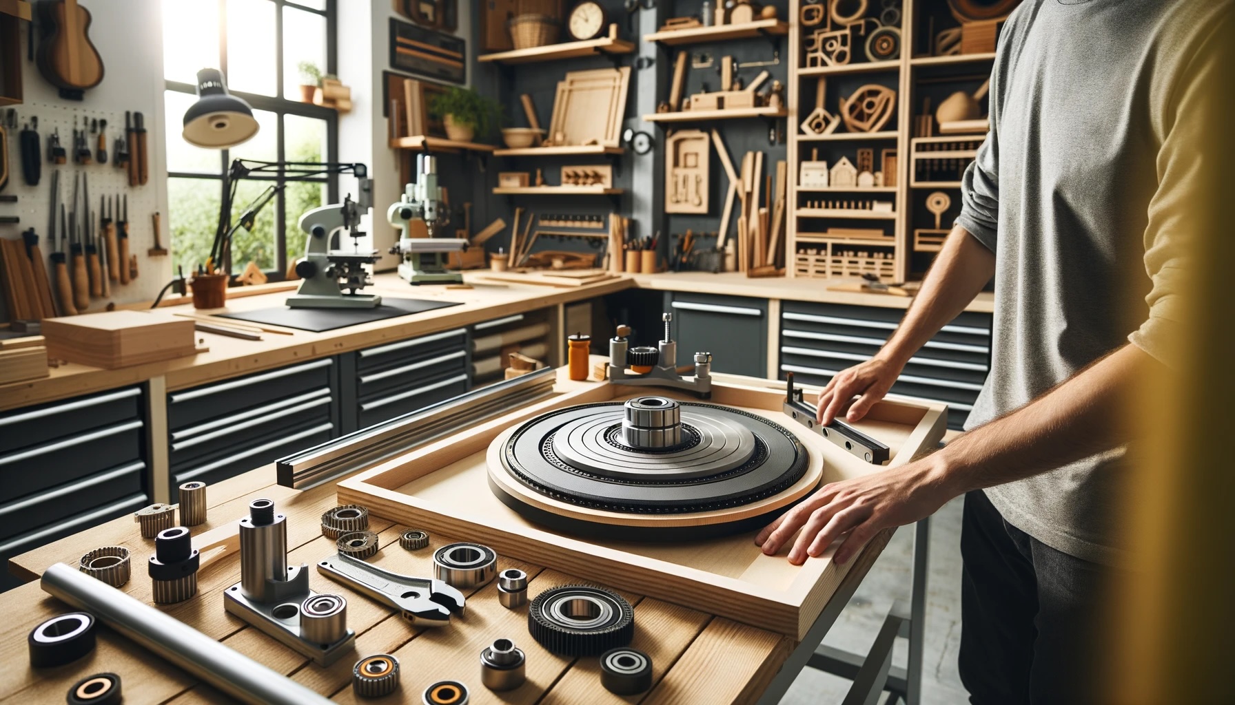 Enhancing Home Workshop Projects with Bearings