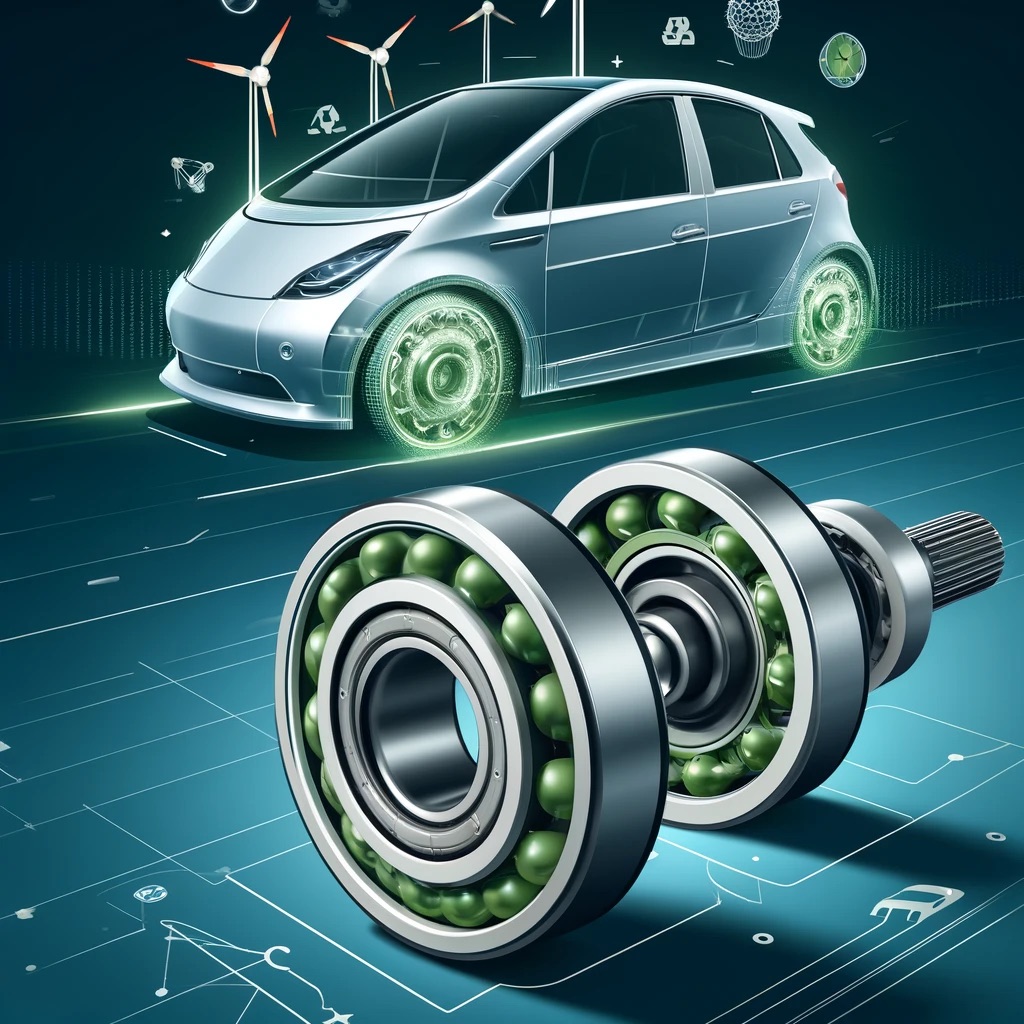 Ložiska v elektrických vozidlech: Zvyšování účinnosti a snižování hluku