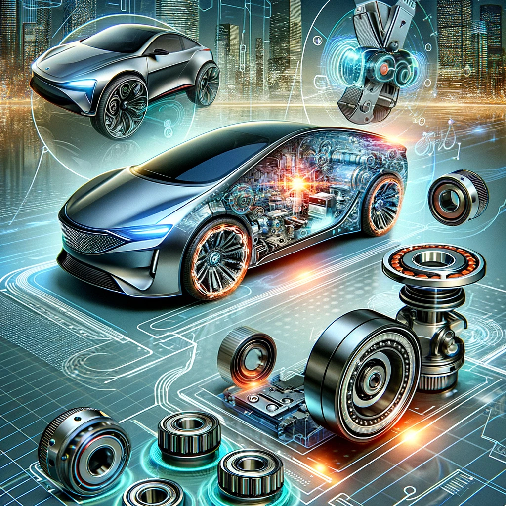 Automobilový průmysl a ložiska: Směr k autonomní a elektrické budoucnosti