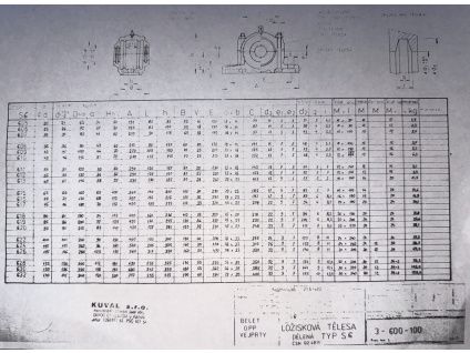 Unidade de rolamento - S 609 KUVAL