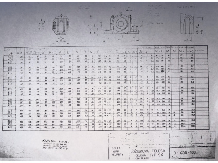 Cụm ổ bi - S 616 KUVAL