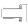 1569989 pouzdro h3148 skf