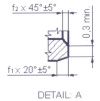 Zylinderbuchse - B90 353820 neu